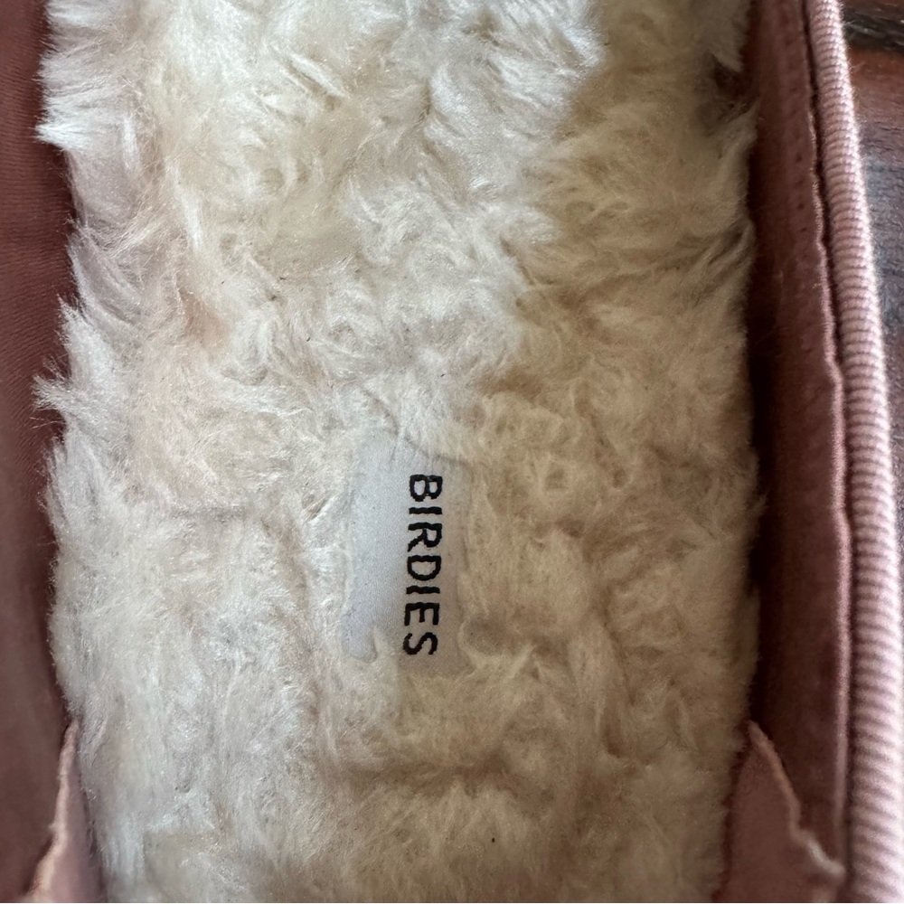 Birdies The Starling Faux Fur Antique Rose 8 - Picture 4 of 6